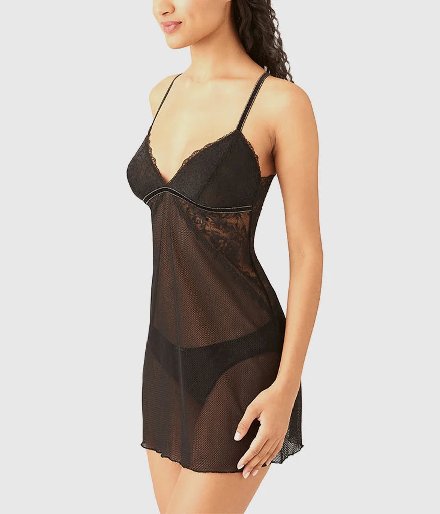 Lace Encounter Chemise: Night