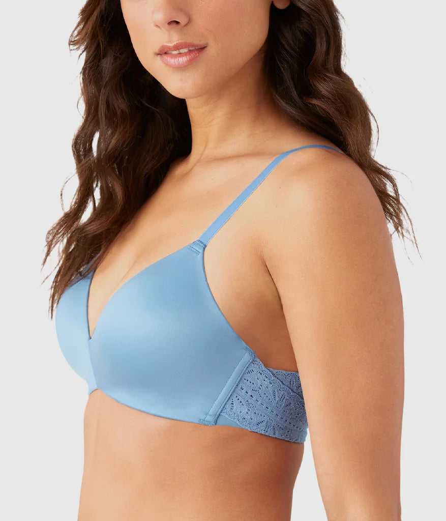 Future Foundation Wire Free T-Shirt Bra with Lace: Allure