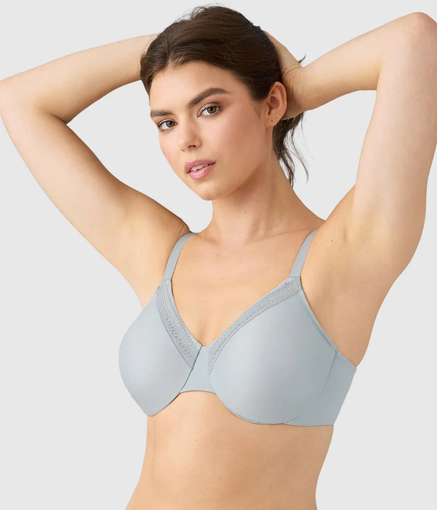 Perfect Primer Full Figure Underwire Bra: Belgian Block