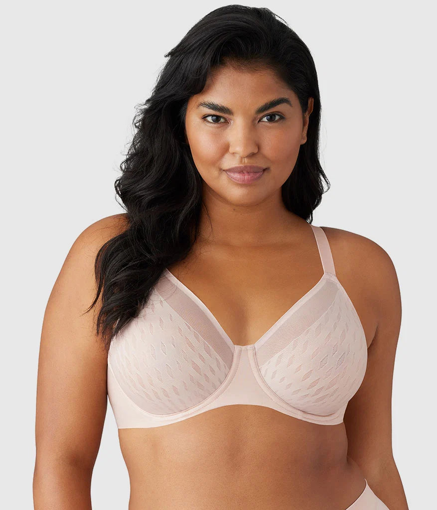 Elevated Allure Underwire Bra: Rose Dust