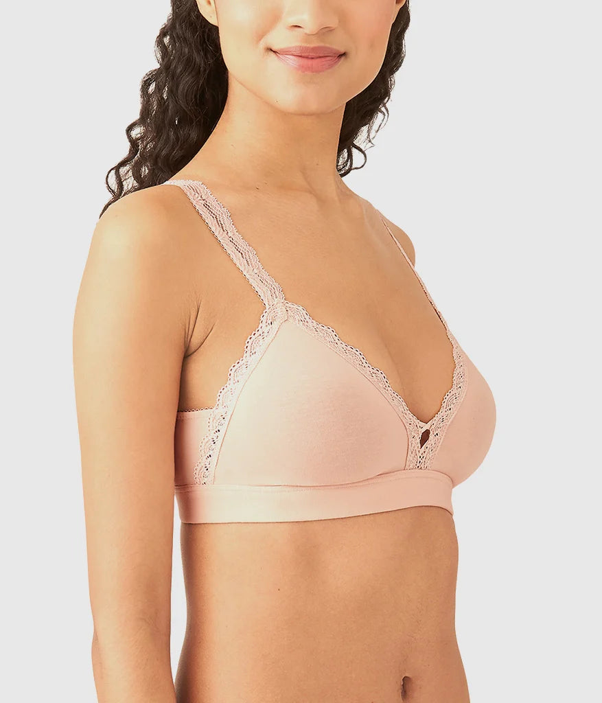 Innocence Bralette: Rose Smoke