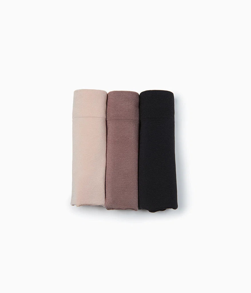 B-Smooth® Packaged Hi-Cut: Rose Dust/Deep Taupe/Black