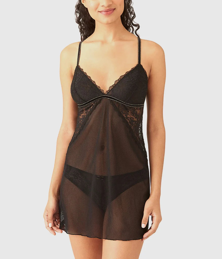 Lace Encounter Chemise: Night